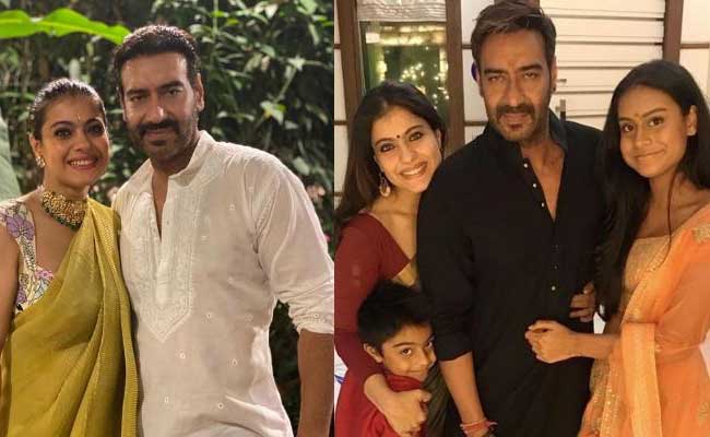 Ajay Devgn and his family