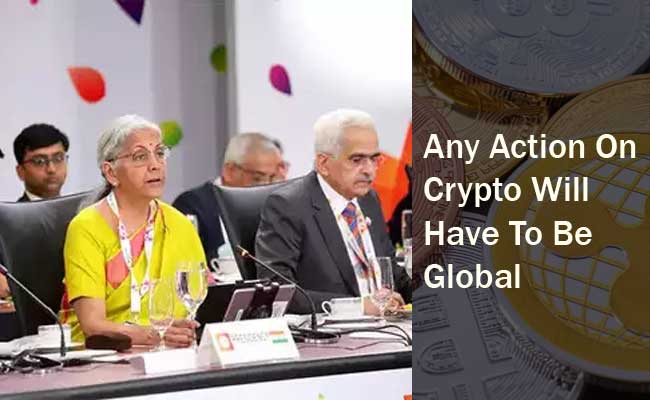 Any Action On Crypto Will Have To Be Global