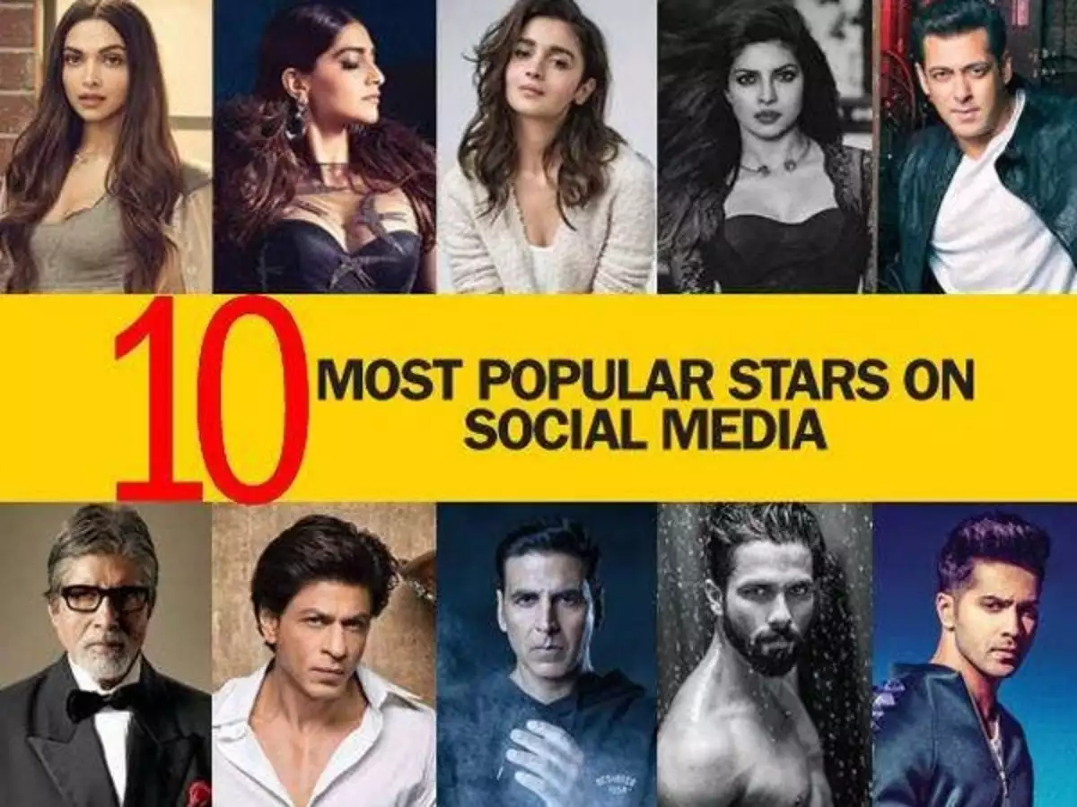 Bollywood Stars and Their Social Media Presence