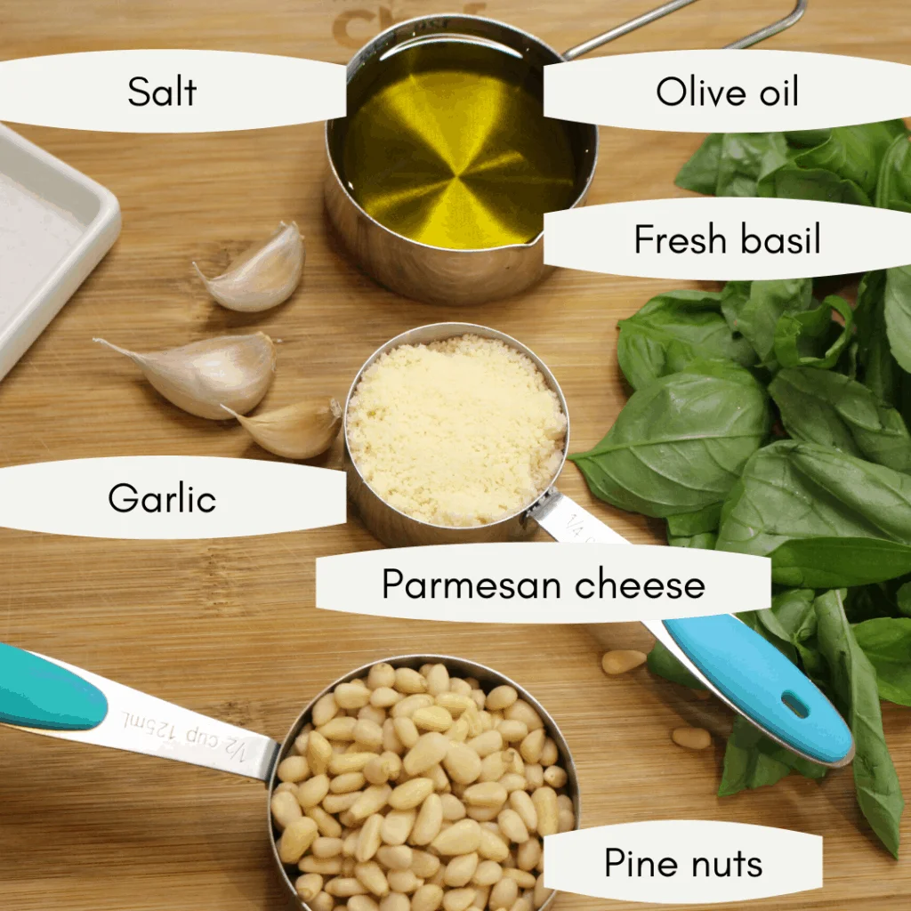 Pesto Recipe Essential Ingredients