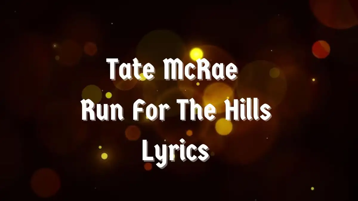 run for the hills lyrics