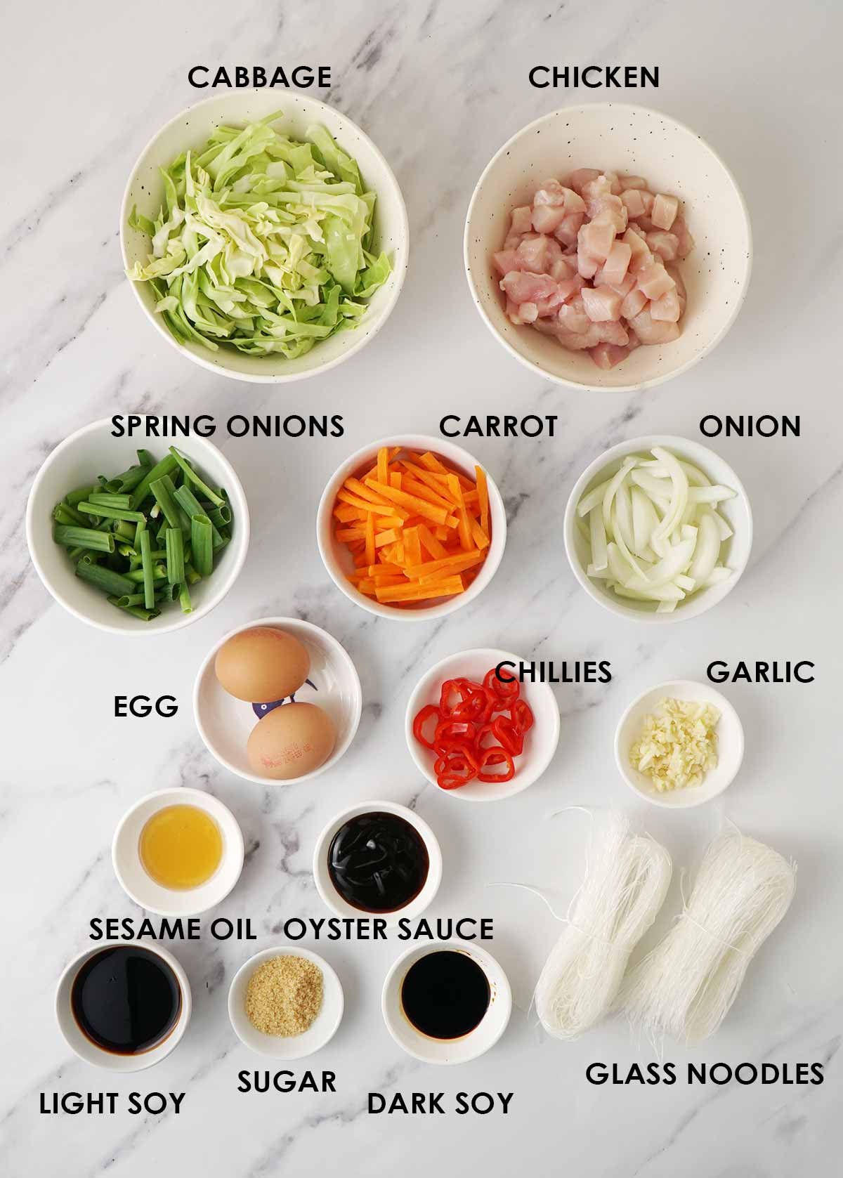 Chicken And Egg Fried Noodles Recipe Mapupa