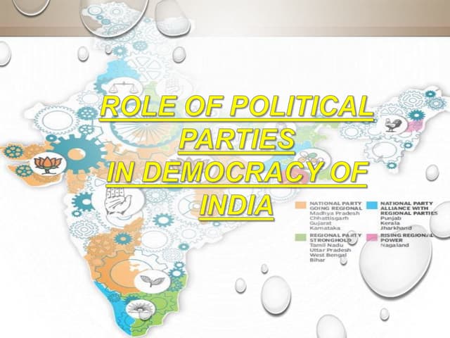 The Role of Indian Political Parties in Democracy