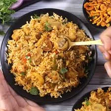 Mushroom Biryani Recipe