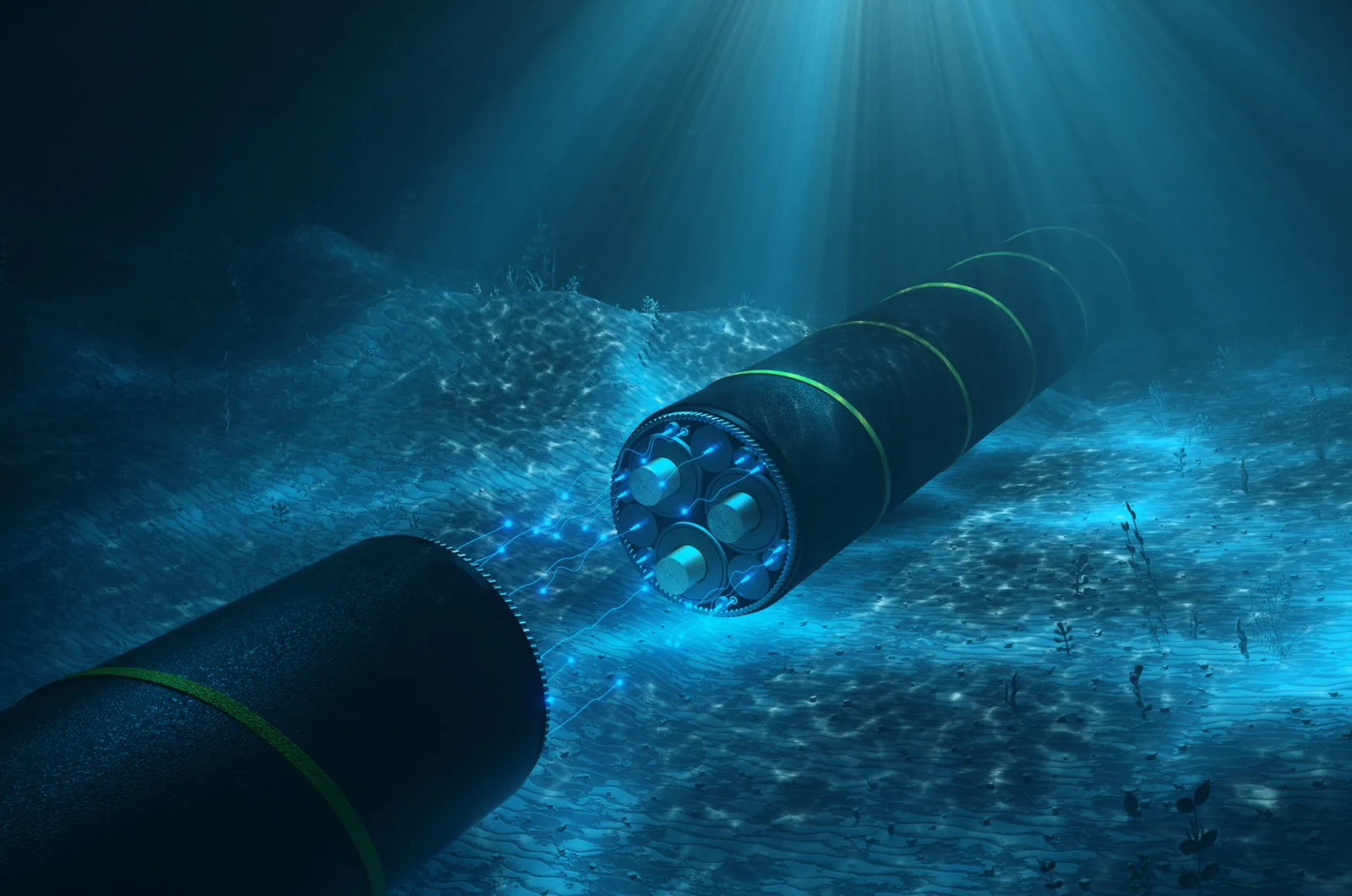 Internet Cable under the Red Sea