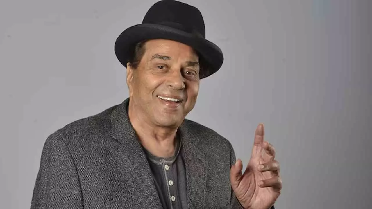 A tribute to a cinema icon. The legendary actor Dharmendra