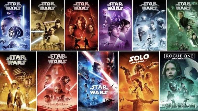 Star Wars Movies in Order
