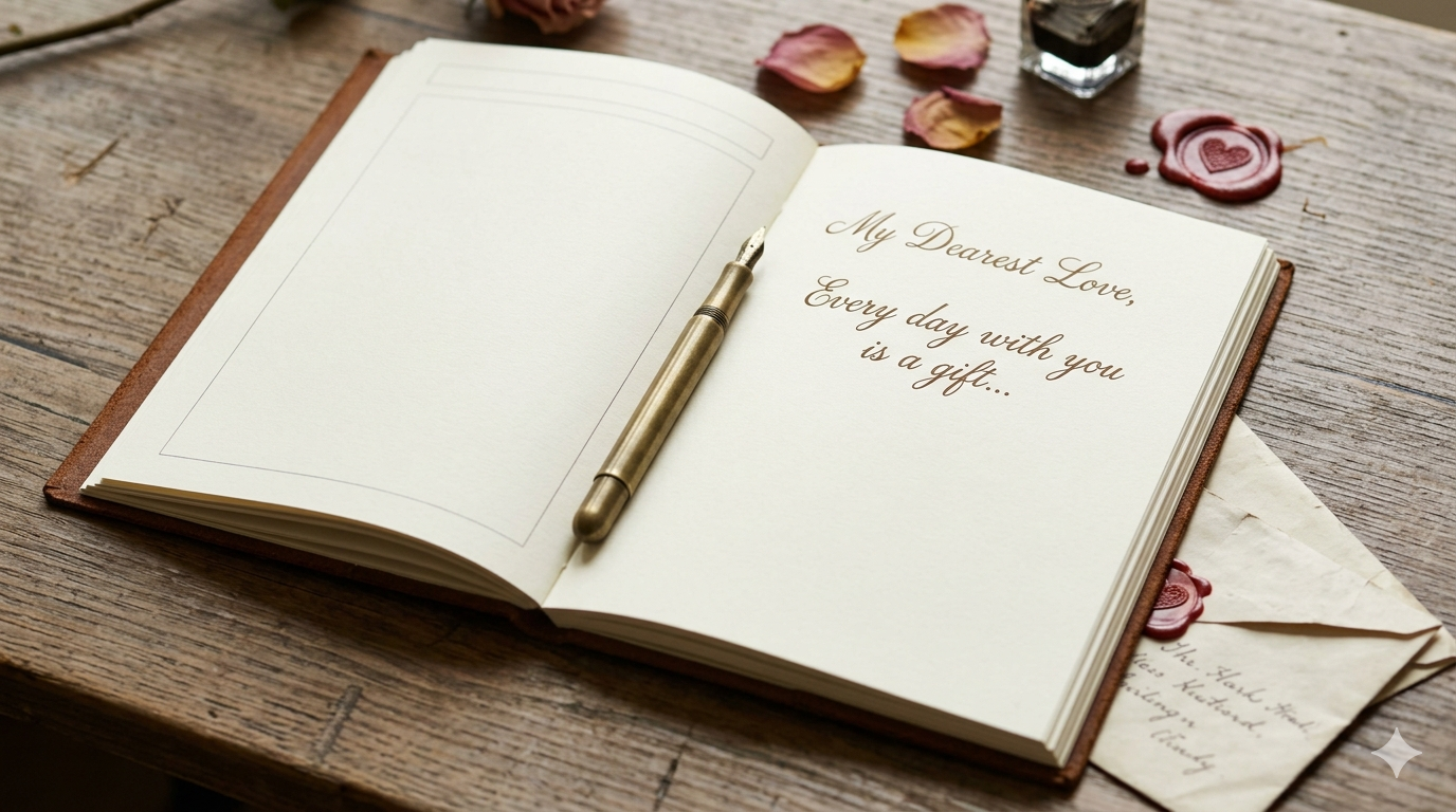 Heartfelt Love Letters Template for Inspiration