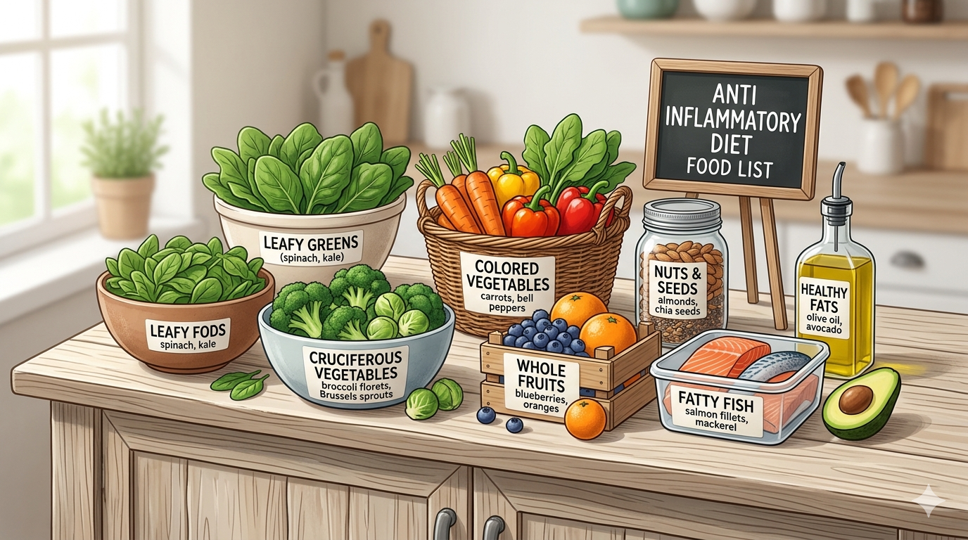 Anti Inflammatory Diet Food List