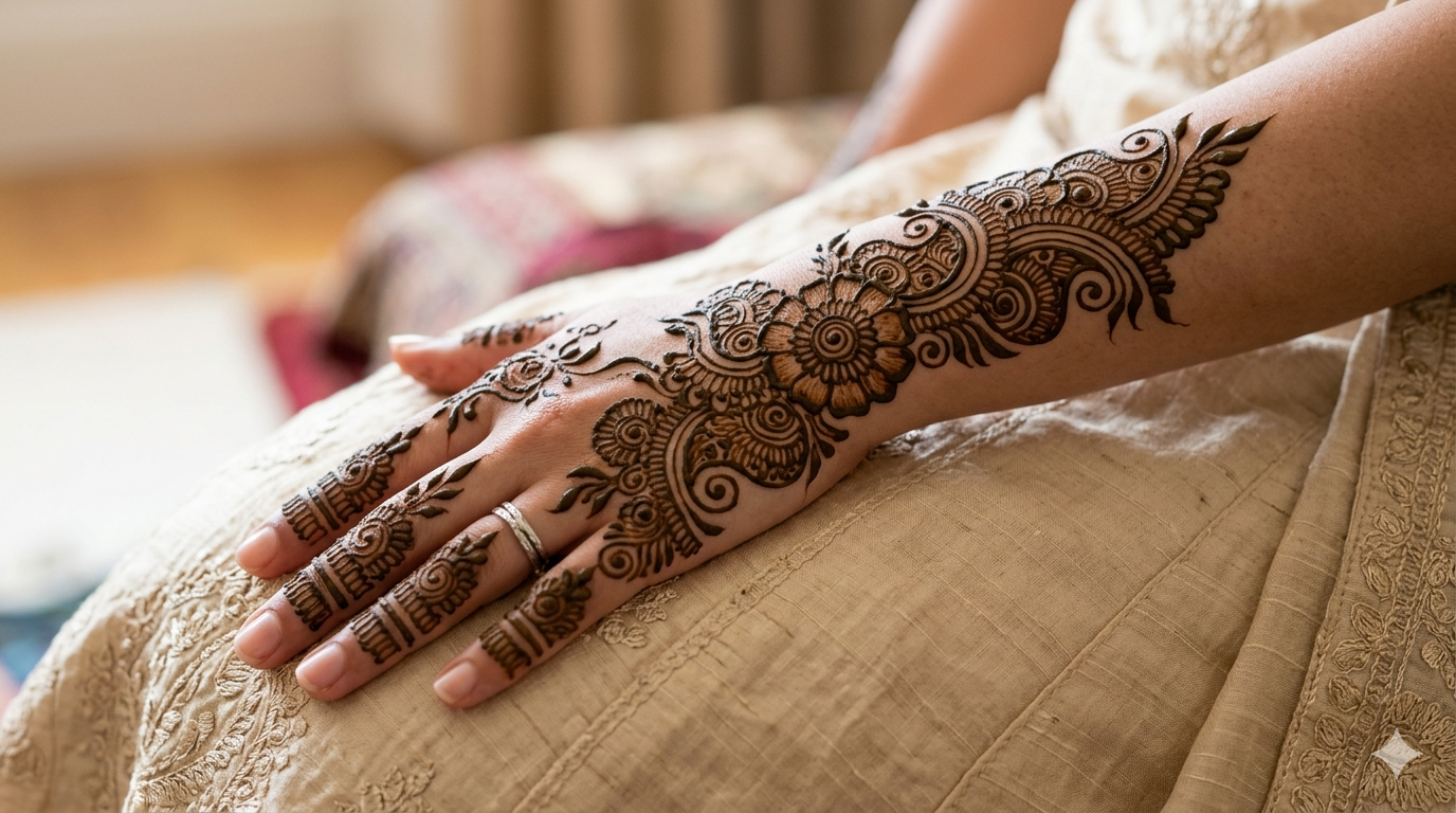Back Hand Mehndi