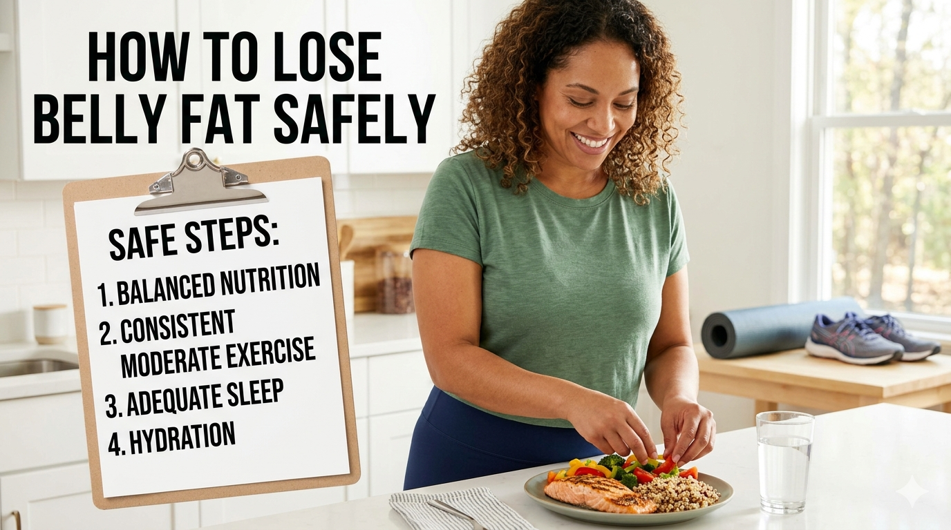 How to Lose Belly Fat Safely