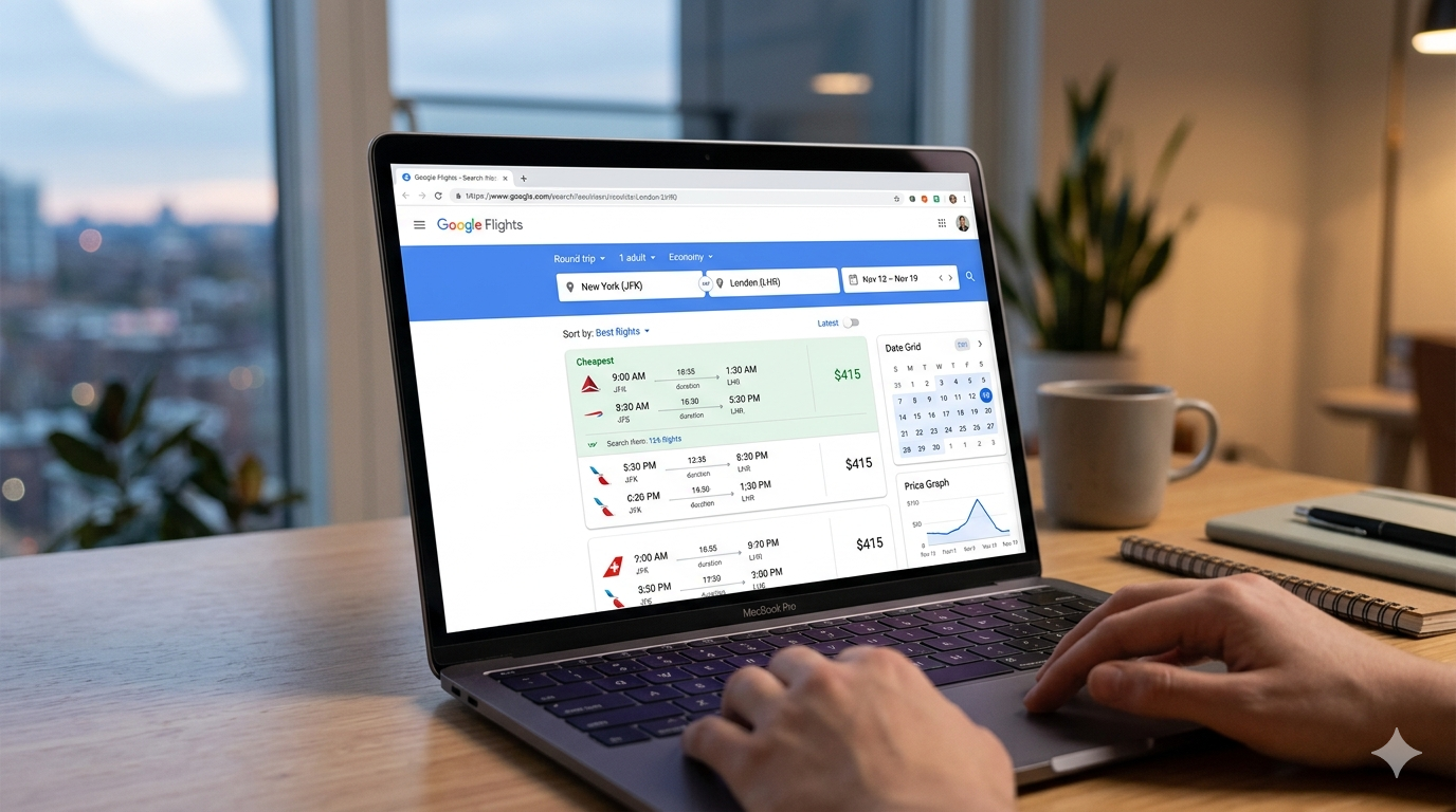 How to Book Cheap Flights on Google Flights