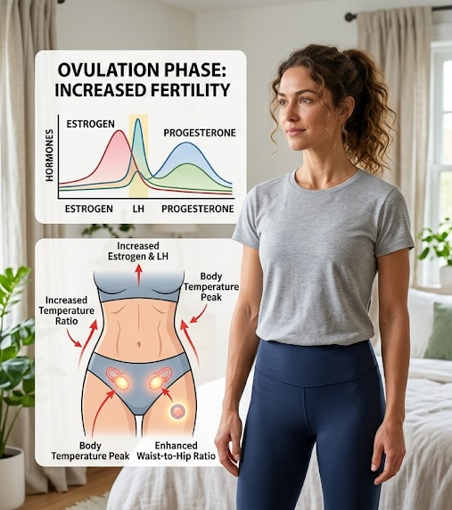 Why does My Body Shape Change during Ovulation