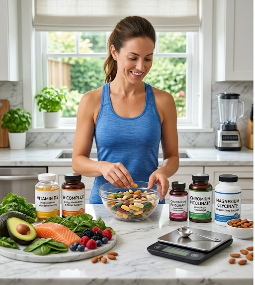 Best Vitamins for Women’s Body Fat Regulation