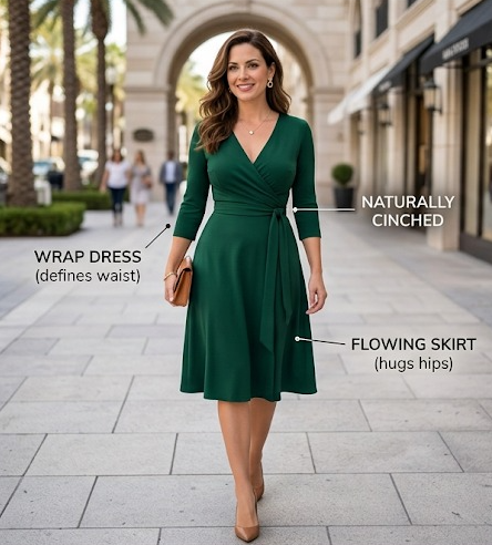 Best Clothing Styles for Hourglass Body Shape