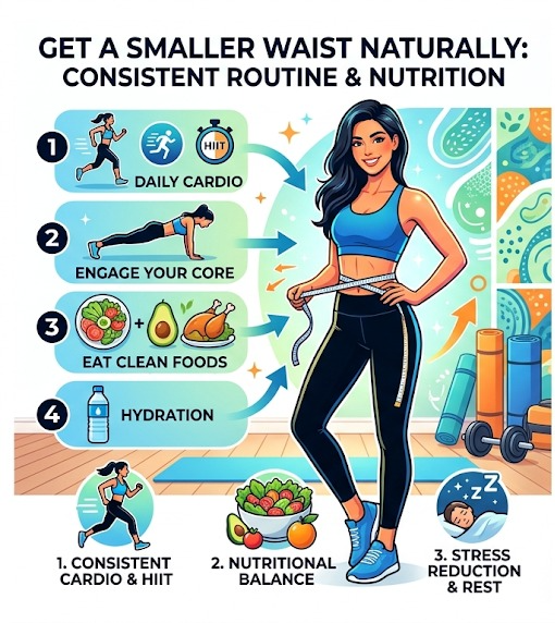 How to Get a Smaller Waist Naturally