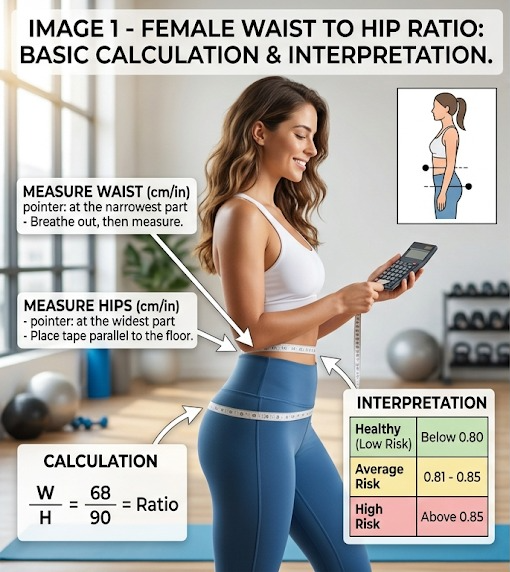 Waist to Hip Ratio Calculations