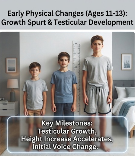 Boys Start Puberty Changes