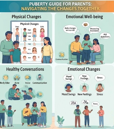 Puberty Guide for Parents and Teens