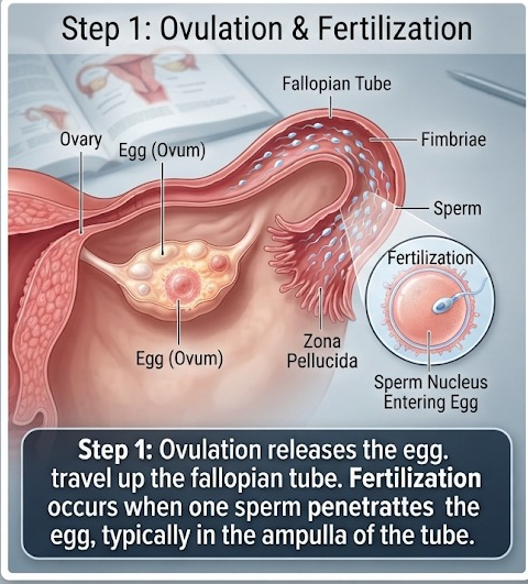 How Conception Happens Step by Step