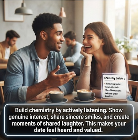 How to Build Chemistry on a First Date