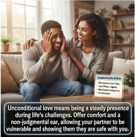 Unconditional Love Look Like