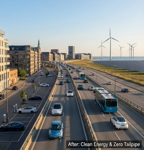 Electric Vehicle Impact on Global Carbon Emissions