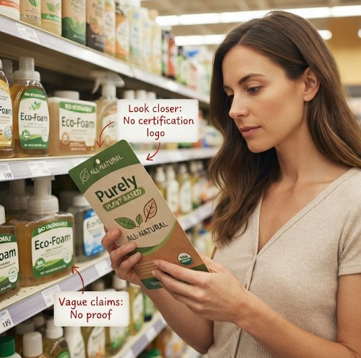 Spot Greenwashing Fake Eco-Friendly Brands