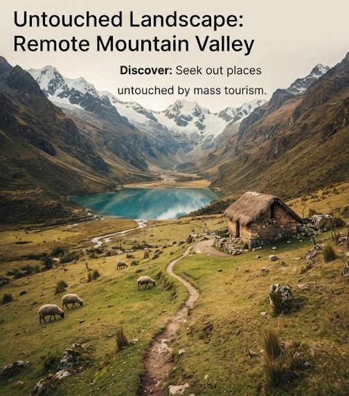 Hidden Destinations Untouched by Tourism