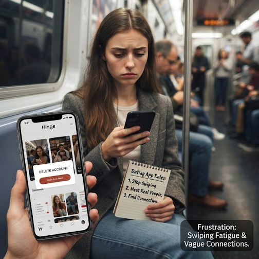 People Ditching Modern Dating Apps