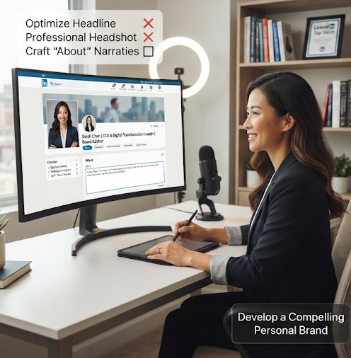 Optimize LinkedIn Profile for Executive Visibility