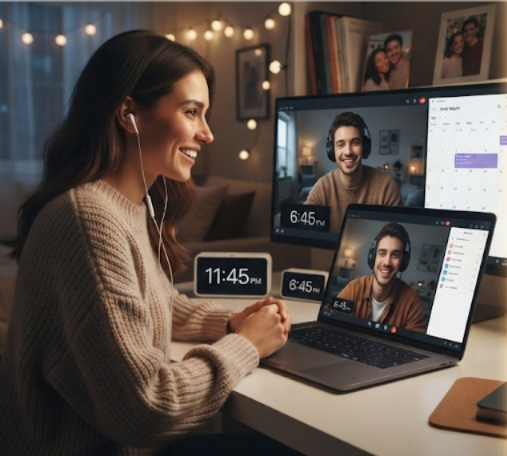Communication Rules for Long Distance Couples