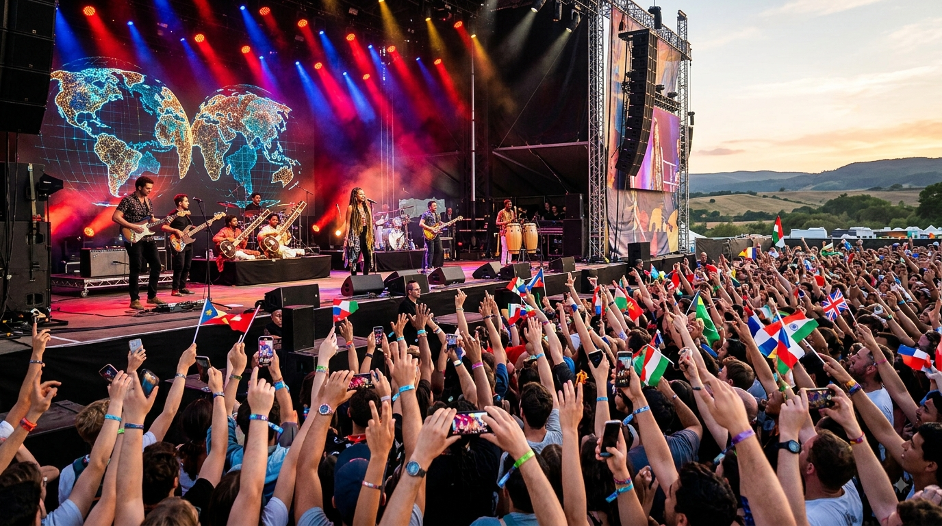Global Explosion of Cross-Cultural Music Collaborations