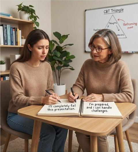 Cognitive Reframing for Chronic Anxiety Management