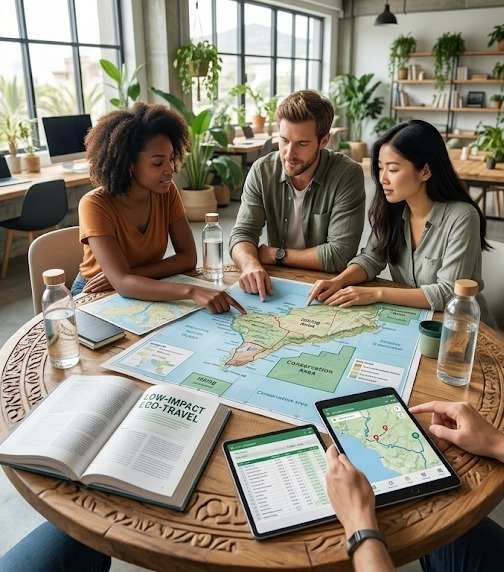 Planning Low-Impact Eco-Vacations