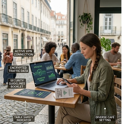 Cybersecurity on Public Wi-Fi Networks