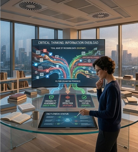Critical Thinking Amid Information Overload
