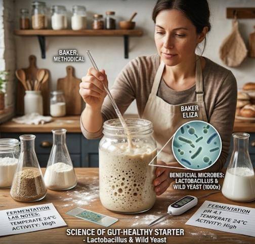 The Science of Gut-Healthy Sourdough Bread