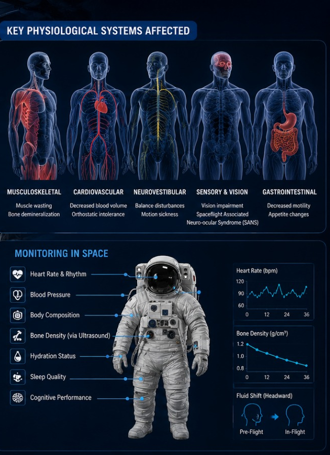 Astronaut Physiology During Long-Duration Space Missions