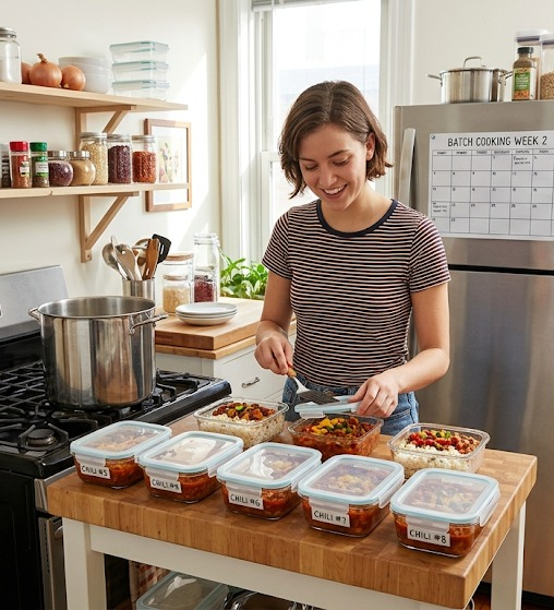 Batch Cooking for Single Households