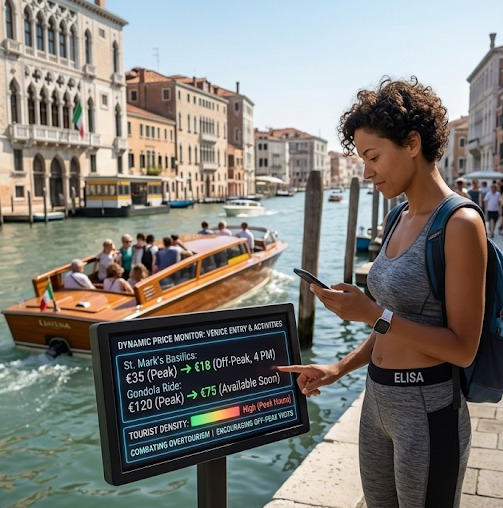 Dynamic Pricing to Combat Over Tourism